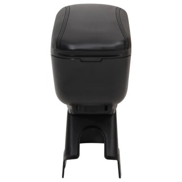 vidaXL Τεμπέλης Αυτοκινήτου Μαύρος 13x31x(31-44) εκ. από ABS
