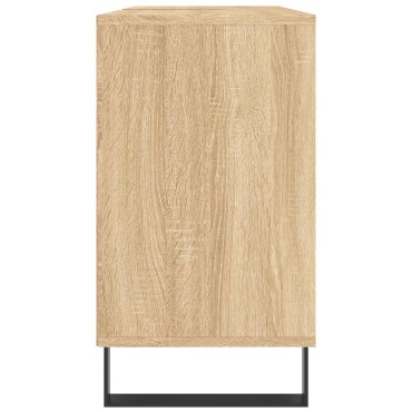 vidaXL Ντουλάπι Μπάνιου Sonoma Δρυς 80x33x60cm από Επεξεργ. Ξύλο 1 τεμ.