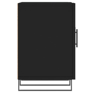 vidaXL Έπιπλο Τηλεόρασης Μαύρο 150x30x50cm Επεξεργασμένο Ξύλο