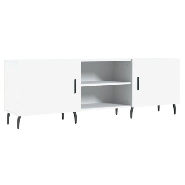 vidaXL Έπιπλο Τηλεόρασης Λευκό 150x30x50cm από Επεξεργασμένο Ξύλο