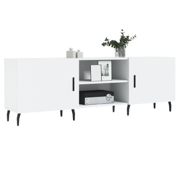 vidaXL Έπιπλο Τηλεόρασης Λευκό 150x30x50cm από Επεξεργασμένο Ξύλο