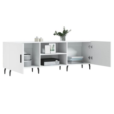 vidaXL Έπιπλο Τηλεόρασης Λευκό 150x30x50cm από Επεξεργασμένο Ξύλο