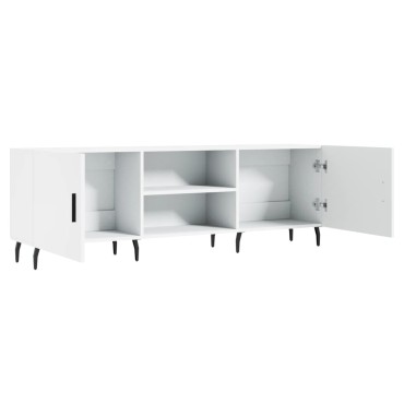 vidaXL Έπιπλο Τηλεόρασης Λευκό 150x30x50cm από Επεξεργασμένο Ξύλο