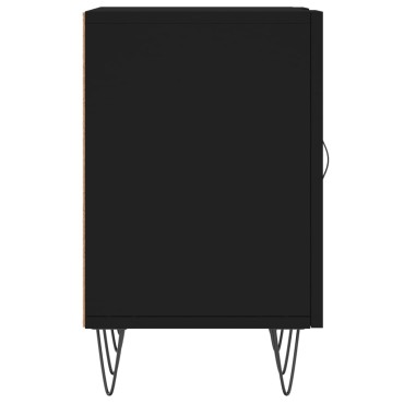 vidaXL Έπιπλο Τηλεόρασης Μαύρο 150x30x50cm Επεξεργασμένο Ξύλο