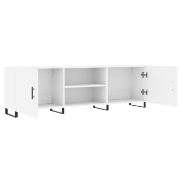 vidaXL Έπιπλο Τηλεόρασης Λευκό 150x30x50cm από Επεξεργασμένο Ξύλο