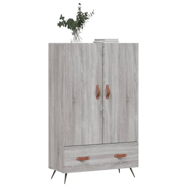 vidaXL Ντουλάπα Γκρι Sonoma 69,5x31x115cm από Επεξεργασμένο Ξύλο 1 τεμ.