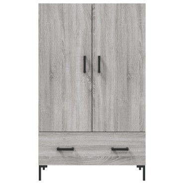 vidaXL Ντουλάπα Γκρι Sonoma 69,5x31x115cm από Επεξεργασμένο Ξύλο 1 τεμ.
