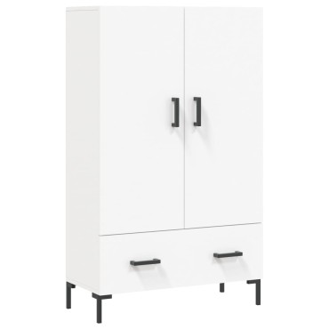 vidaXL Ντουλάπα Λευκή 69,5x31x115cm από Επεξεργασμένο Ξύλο 1 τεμ.