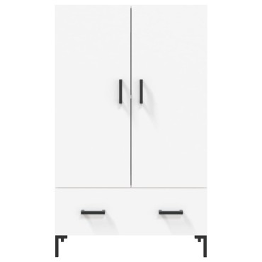 vidaXL Ντουλάπα Λευκή 69,5x31x115cm από Επεξεργασμένο Ξύλο 1 τεμ.