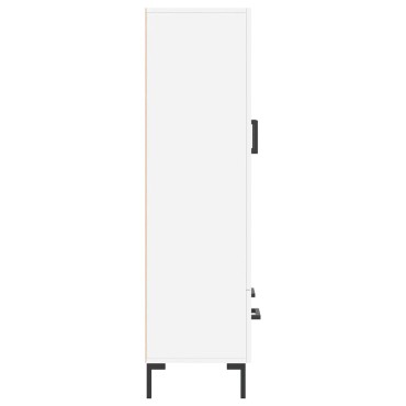 vidaXL Ντουλάπα Λευκή 69,5x31x115cm από Επεξεργασμένο Ξύλο 1 τεμ.