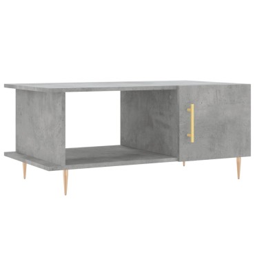 vidaXL Τραπεζάκι Σαλονιού Γκρι Σκυρ. 90x50x40cm Επεξεργασμένο Ξύλο 1 τεμ.