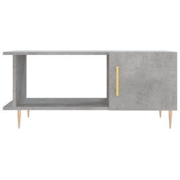 vidaXL Τραπεζάκι Σαλονιού Γκρι Σκυρ. 90x50x40cm Επεξεργασμένο Ξύλο 1 τεμ.