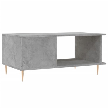 vidaXL Τραπεζάκι Σαλονιού Γκρι Σκυρ. 90x50x40cm Επεξεργασμένο Ξύλο 1 τεμ.
