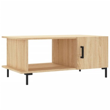 vidaXL Τραπεζάκι Σαλονιού Sonoma Δρυς 90x50x40cm Επεξεργασμένο Ξύλο 1 τεμ.
