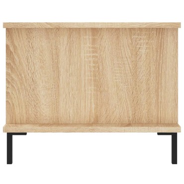 vidaXL Τραπεζάκι Σαλονιού Sonoma Δρυς 90x50x40cm Επεξεργασμένο Ξύλο 1 τεμ.