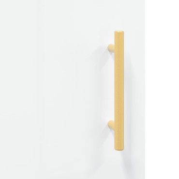 vidaXL Τραπεζάκι Σαλονιού Γυαλ. Λευκό 90x50x40cm Επεξεργ. Ξύλο 1 τεμ.