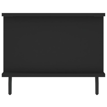 vidaXL Τραπεζάκι Σαλονιού Μαύρο 90x50x40cm Επεξεργασμένο Ξύλο 1 τεμ.