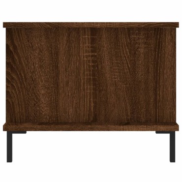 vidaXL Τραπεζάκι Σαλονιού Καφέ Δρυς 90x50x40cm Επεξεργασμένο Ξύλο 1 τεμ.
