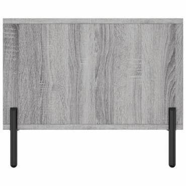vidaXL Τραπεζάκι Σαλονιού Γκρι Sonoma 90x50x40cm Επεξεργασμένο Ξύλο 1 τεμ.