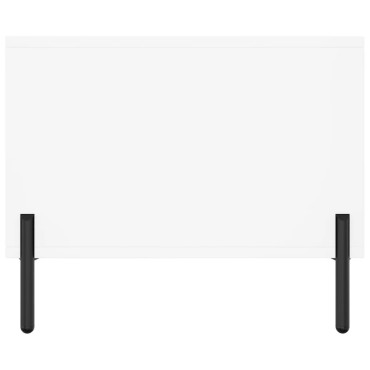 vidaXL Τραπεζάκι Σαλονιού Λευκό 90x50x40cm Επεξεργασμένο Ξύλο 1 τεμ.