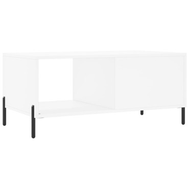 vidaXL Τραπεζάκι Σαλονιού Λευκό 90x50x40cm Επεξεργασμένο Ξύλο 1 τεμ.