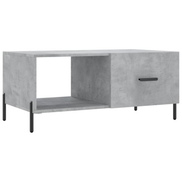 vidaXL Τραπεζάκι Σαλονιού Γκρι Σκυρ. 90x50x40cm Επεξεργασμένο Ξύλο 1 τεμ.