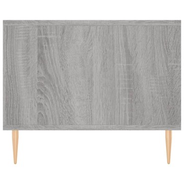vidaXL Τραπεζάκι Σαλονιού Γκρι Sonoma 102x50x40cm Επεξεργασμένο Ξύλο 1 τεμ.