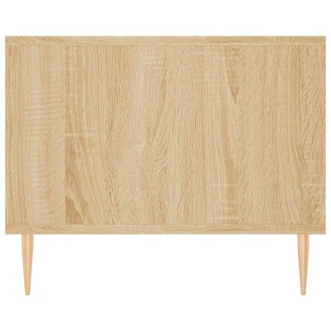 vidaXL Τραπεζάκι Σαλονιού Sonoma Δρυς 102x50x40cm από Επεξεργ. Ξύλο 1 τεμ.