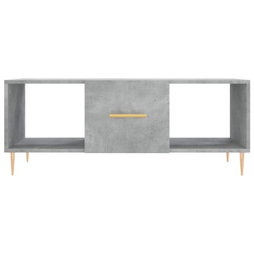 vidaXL Τραπεζάκι Σαλονιού Γκρι Σκυρ. 102x50x40cm Επεξεργασμένο Ξύλο 1 τεμ.