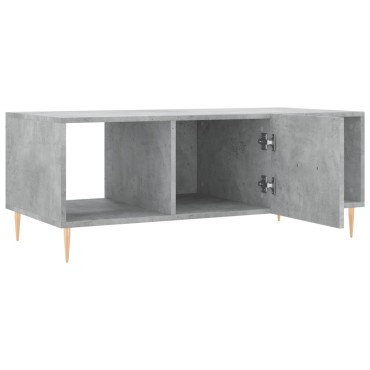 vidaXL Τραπεζάκι Σαλονιού Γκρι Σκυρ. 102x50x40cm Επεξεργασμένο Ξύλο 1 τεμ.
