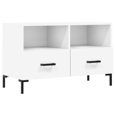 vidaXL Έπιπλο Τηλεόρασης Λευκό 80x36x50cm από Επεξεργασμένο Ξύλο
