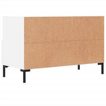 vidaXL Έπιπλο Τηλεόρασης Λευκό 80x36x50cm από Επεξεργασμένο Ξύλο