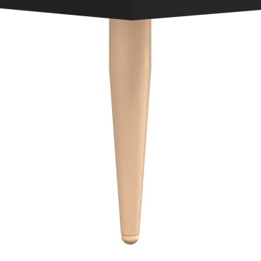 vidaXL Έπιπλο Τηλεόρασης Μαύρο 80x36x50cm από Επεξεργασμένο Ξύλο