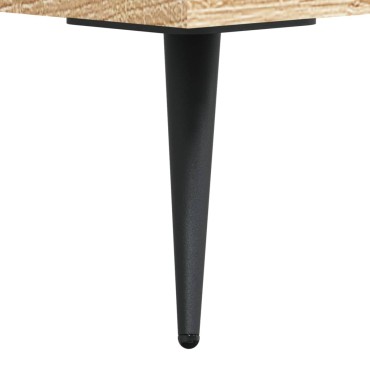 vidaXL Παπουτσοθήκη Sonoma Δρυς 102x35x55cm από Επεξεργασμένο Ξύλο
