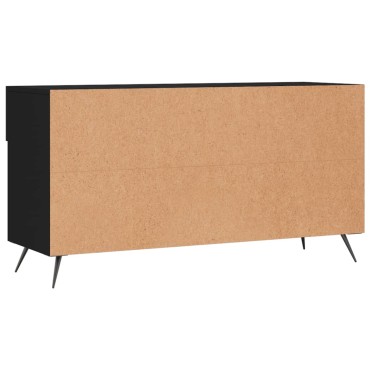 vidaXL Παπουτσοθήκη Μαύρη 102x35x55cm από Επεξεργασμένο Ξύλο