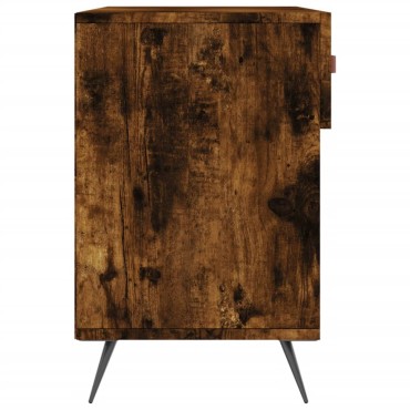 vidaXL Παπουτσοθήκη Καπνιστή Δρυς 102x35x55cm από Επεξεργασμένο Ξύλο