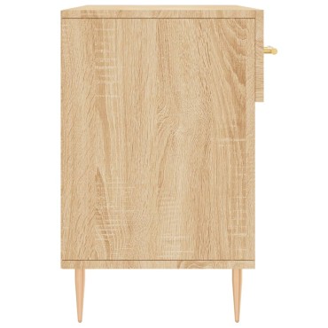 vidaXL Παπουτσοθήκη Sonoma Δρυς 102x35x55cm από Επεξεργασμένο Ξύλο