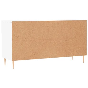 vidaXL Παπουτσοθήκη Λευκή 102x35x55cm από Επεξεργασμένο Ξύλο
