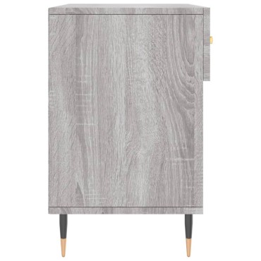 vidaXL Παπουτσοθήκη Γκρι Sonoma 102x35x55cm από Επεξεργασμένο Ξύλο