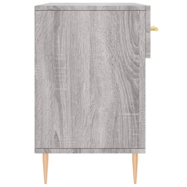 vidaXL Παπουτσοθήκη Γκρι Sonoma 102x35x55cm από Επεξεργασμένο Ξύλο