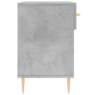 vidaXL Παπουτσοθήκη Γκρι Σκυρ. 102x35x55cm από Επεξεργασμένο Ξύλο