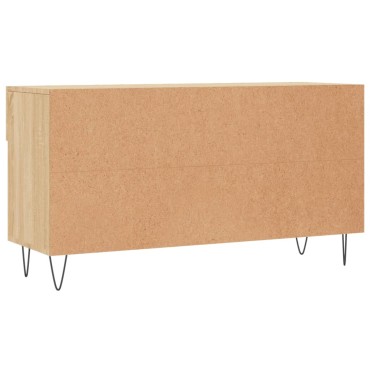vidaXL Παπουτσοθήκη Sonoma Δρυς 102x35x55cm από Επεξεργασμένο Ξύλο
