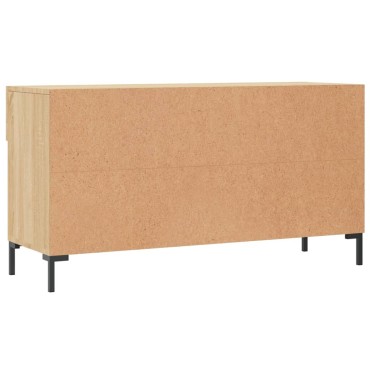 vidaXL Παπουτσοθήκη Sonoma Δρυς 102x35x55cm από Επεξεργασμένο Ξύλο