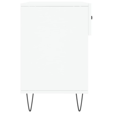 vidaXL Παπουτσοθήκη Λευκή 102x35x55cm από Επεξεργασμένο Ξύλο