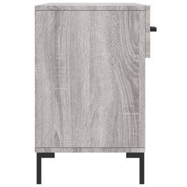 vidaXL Παπουτσοθήκη Γκρι Sonoma 102x35x55cm από Επεξεργασμένο Ξύλο
