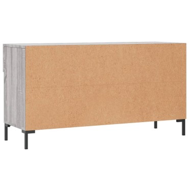 vidaXL Παπουτσοθήκη Γκρι Sonoma 102x35x55cm από Επεξεργασμένο Ξύλο