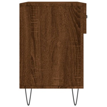vidaXL Παπουτσοθήκη Καφέ Δρυς 102x35x55cm από Επεξεργασμένο Ξύλο
