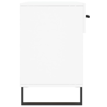vidaXL Παπουτσοθήκη Λευκή 102x35x55cm από Επεξεργασμένο Ξύλο