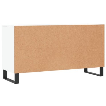 vidaXL Παπουτσοθήκη Λευκή 102x35x55cm από Επεξεργασμένο Ξύλο