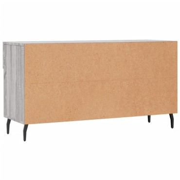vidaXL Παπουτσοθήκη Γκρι Sonoma 102x35x55cm από Επεξεργασμένο Ξύλο